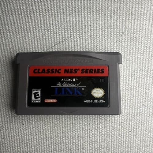 Zelda II (2) Adventure Of Link Game Boy Advance (GBA) Cartridge ONLY Tested