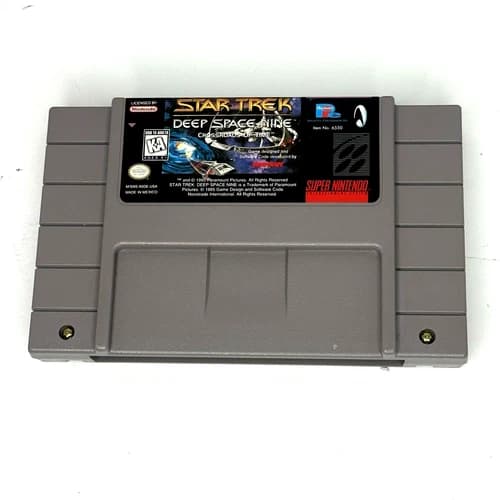 Star Trek Deep Space Nine SNES Super Nintendo Video Game Cartridge Only TESTED