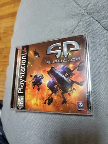 G-Police PS1 (Sony PlayStation 1, 1997) CIB Complete W/ Reg Card Tested Working