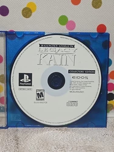 Blood Omen: Legacy of Kain (Sony PlayStation 1, 1997) - Disc Only