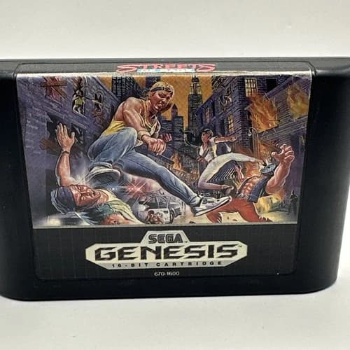 Streets of Rage Sega Genesis Cartridge Only Tested
