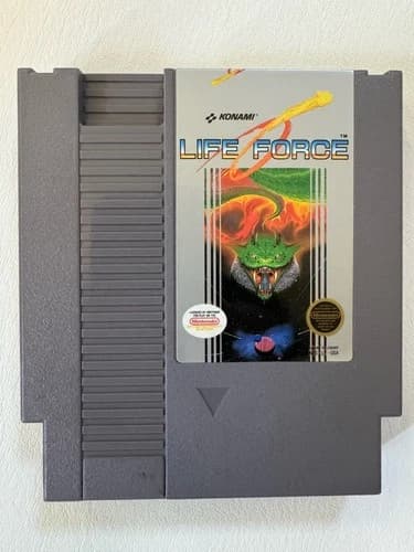 Life Force (Nintendo Entertainment System, 1988) CIB NES Game Cartridge