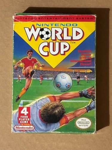 Nintendo NES World Cup Complete CIB