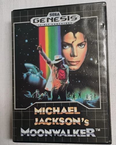 Michael Jackson's Moonwalker (Sega Genesis) Tested & Working
