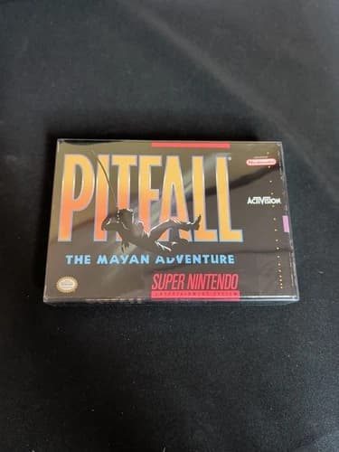 Pitfall: The Mayan Adventure (Super Nintendo Entertainment System, 1994) CIB
