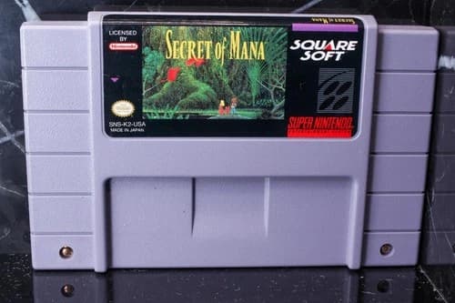 Secret of Mana (Super Nintendo SNES, 1993) Cart Cartridge Only Authentic