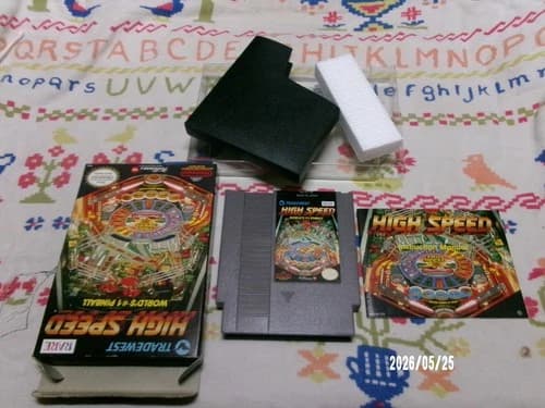 #998 Nintendo NES Game High Speed CIB Complete In Box "NICE"