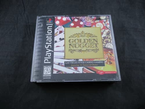 Golden Nugget (Sony PlayStation 1, 1997) *Complete - Tested*