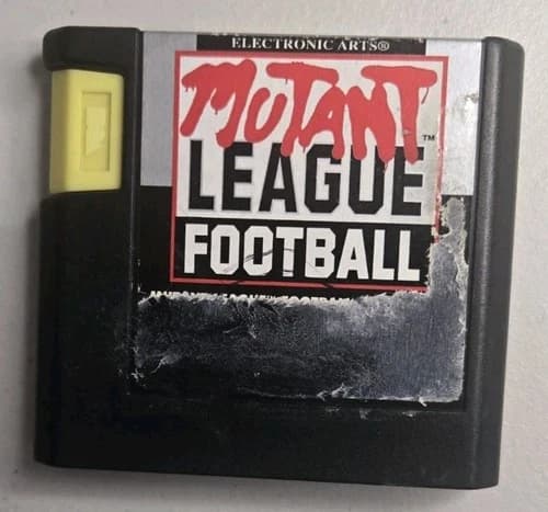 Mutant League Football GAME ONLY - Sega Genesis ***Label Issues See Pics***