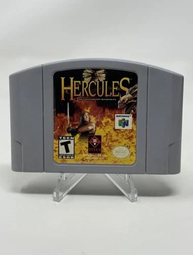 Hercules The Legendary Journeys N64 Nintendo 64 Authentic Cleaned Pins Tested