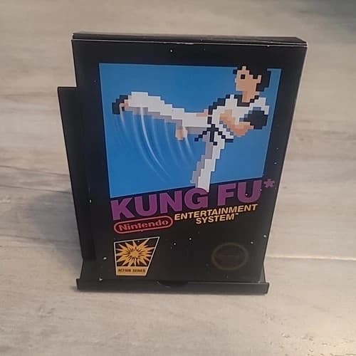 Kung Fu Nintendo NES Black Box Video Game Cartridge W/Manual