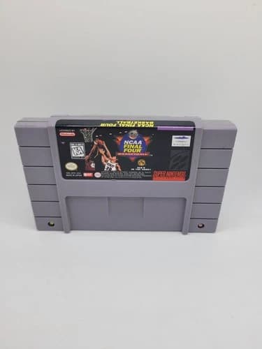NCAA Final Four Basketball - Super Nintendo SNES - Tested & Working - Fast Ship!