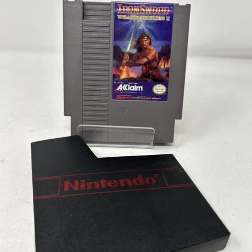 NES Nintendo Iron Sword Wizards and Warriors II Game Cartridge Authentic Tested