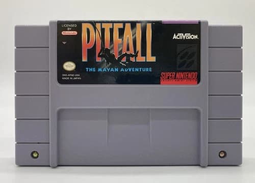 Pitfall: The Mayan Adventure (SNES, 1994) Authentic and Tested