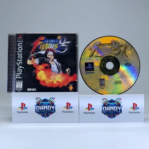 King of Fighters 95 PS1 CIB W/ Manual - Tested - PlayStation