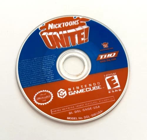 Nicktoons Unite! - Nintendo GameCube, 2005 - Disc Only