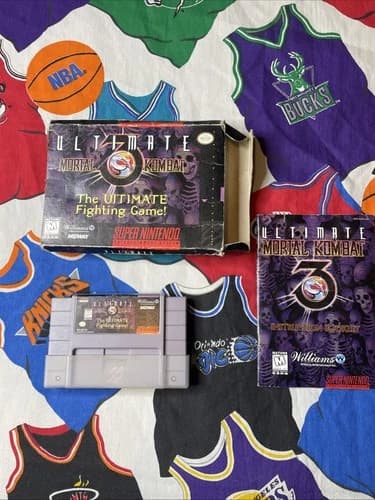 Mortal Kombat 3 Ultimate Edition With Box And Manual Look ALL PICS