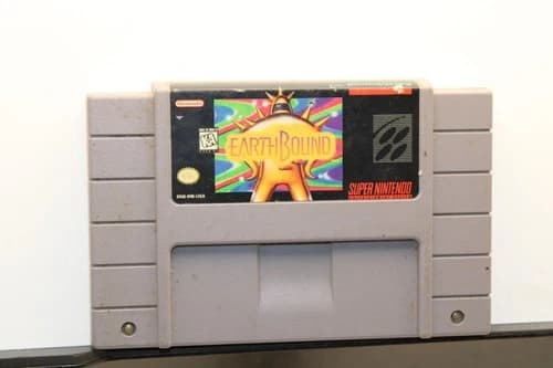 Earthbound (Super Nintendo SNES) Cart Only - AUTHENTIC - Tested - Saves