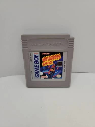 Motocross Maniacs Nintendo GameBoy Authentic Tested And Working Cartridge Only