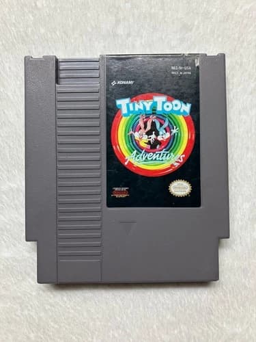 Konami Tiny Toon Adventures Nintendo NES Game Cartridge Classic 8-Bit Video Game