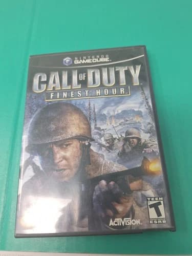 Call of Duty: Finest Hour (Nintendo GameCube, 2004) Complete