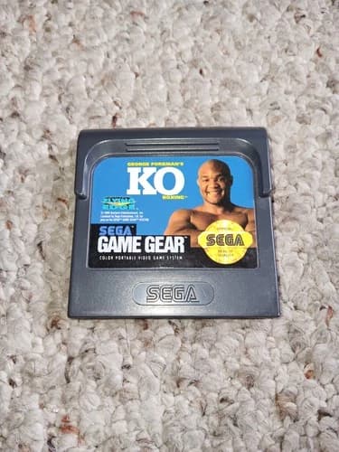 George Foreman's KO Boxing (Sega Game Gear) Cartridge Only!