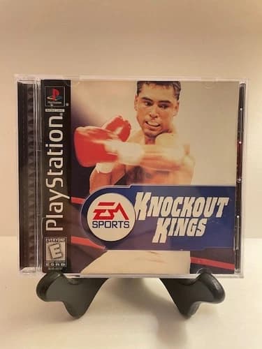 Knockout Kings (Sony Playstation, PS1) Complete w/Manual Tested Work