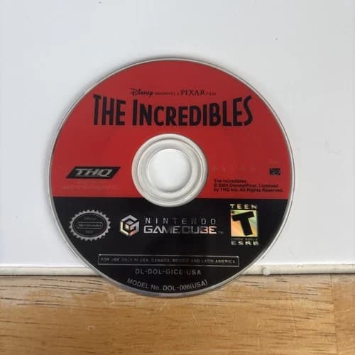 The Incredibles Nintendo Gamecube