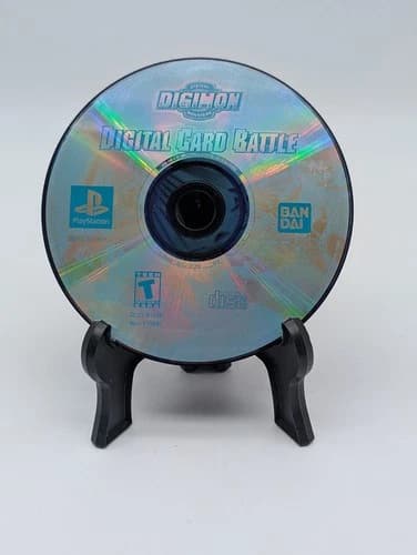 Digimon: Digital Card Battle (PlayStation 1 PS1, 2001) Disc Only