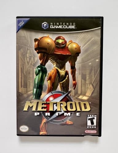 Metroid Prime (Nintendo GameCube, 2004) - CIB Complete! Tested & Works Great