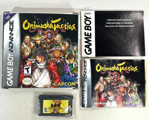 Onimusha Tactics (Nintendo Game Boy Advance, 2003) CIB GBA