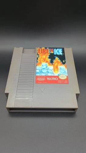 Tecmo Fire 'n and Ice Nintendo Entertainment System NES 1993 Authentic Tested
