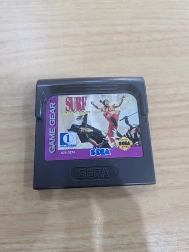 O1 Surf Ninjas (Sega Game Gear, 1992) Cart Only