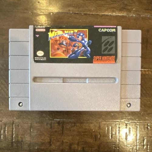 Capcom Mega Man 7 Super Nintendo SNES Cartridge NTSC-U/C