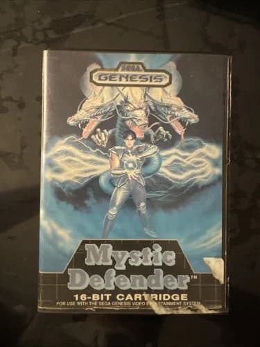 Mystic Defender (Sega Genesis, 1989). No Manuel