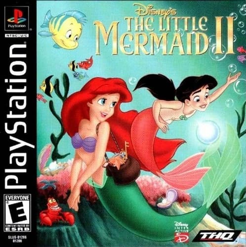 Disney's The Little Mermaid II For PlayStation 1 PS1 5E