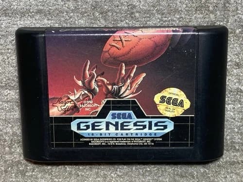 Jerry Glanville's Pigskin Footbrawl (1992 Sega Genesis) Authentic