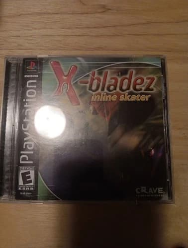 X-Bladez Inline Skater (Sony PlayStation 1, PS1) Complete in Box CIB - Tested