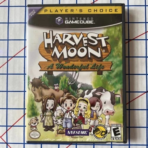 Harvest Moon: A Wonderful Life (Nintendo GameCube, 2004) Tested!