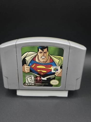 Superman Nintendo 64 N64 Authentic Game Tested Working