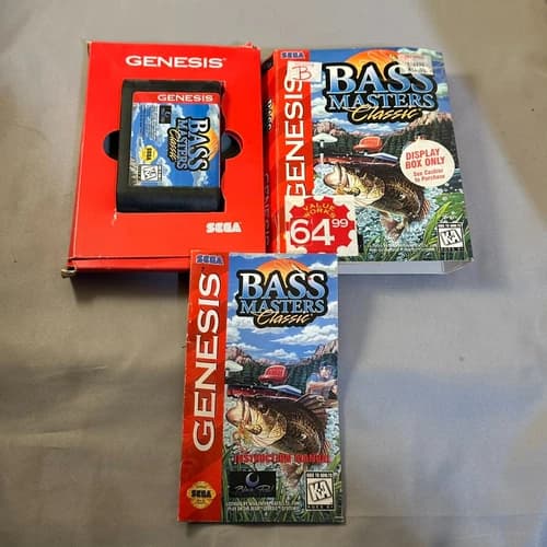 BASS Masters Classic (Sega Genesis, 1995)