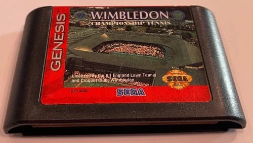 Wimbledon and Raiden Trad for Sega Genesis