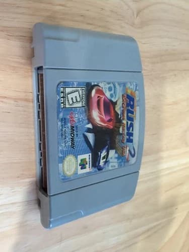 Rush 2 N64 Cartridge Tested