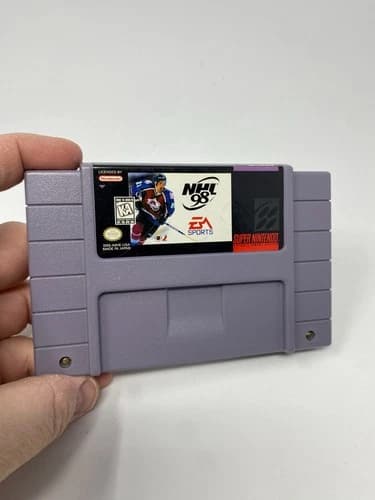 NHL ‘98 Super Nintendo SNES Rare Tough-to-Find EXCELLENT Condition Cart Only