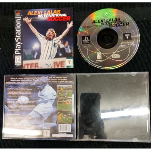 Alexi Lalas International Soccer (PS1, PSX) Playstation 1 CIB complete