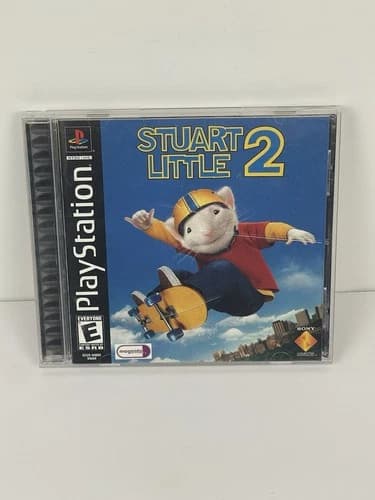 Stuart Little 2 Sony PS1 PlayStation 1 Complete In Box With Manual CIB