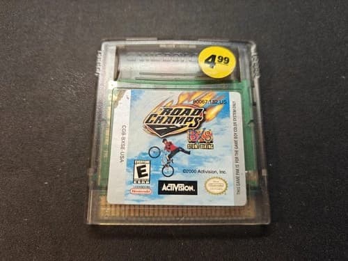 Road Champs BXS Stunt Biking Nintendo Game Boy Color, 2000 Cartridge Only