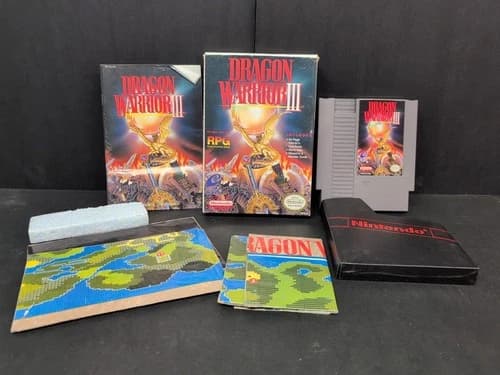 Dragon Warrior III (Nintendo Entertainment System, 1991) Complete Enix NES