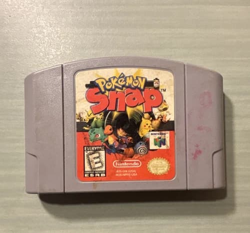 Nintendo Pokémon Snap N64 Game Pak Cartridge E NTSC-U/C 1999