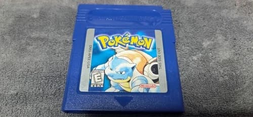 Pokemon Blue Version Nintendo Game Boy Color 1998 - Cartridge Only